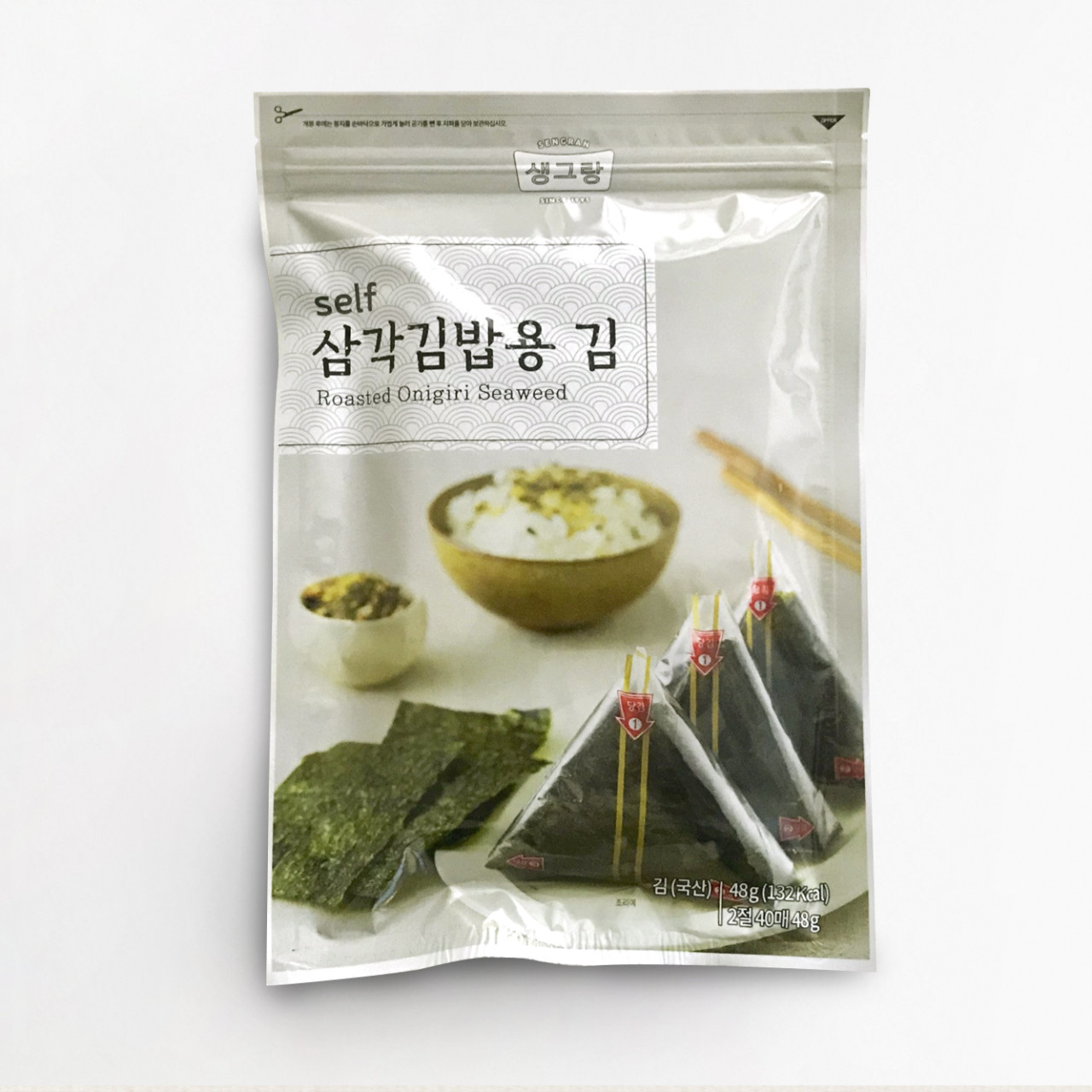 삼각김밥용김 40매 두번구운 재래김
